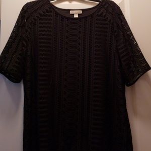 Black casual shirt